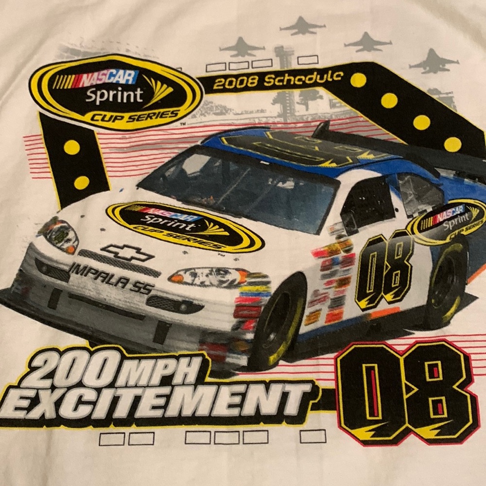 NASCAR l sprint t shirt large mens 2008